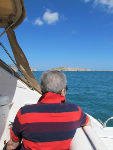 view of St Paul's Islands Malta from a Sunseeker yacht